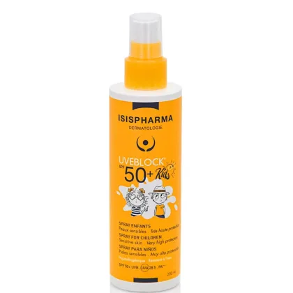 Zdjęcie Isispharma Uveblock SPF50+ - Spray dla dzieci bardzo wysoka ochrona  200ml 200 ml