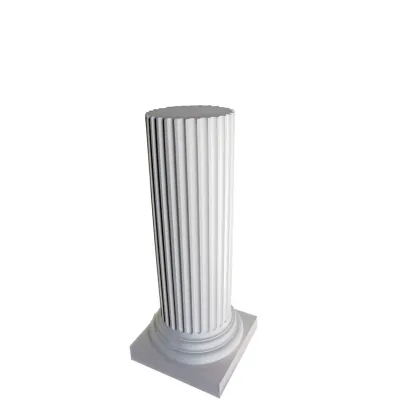 Picture Beautiful column trunk, perfect for the living room