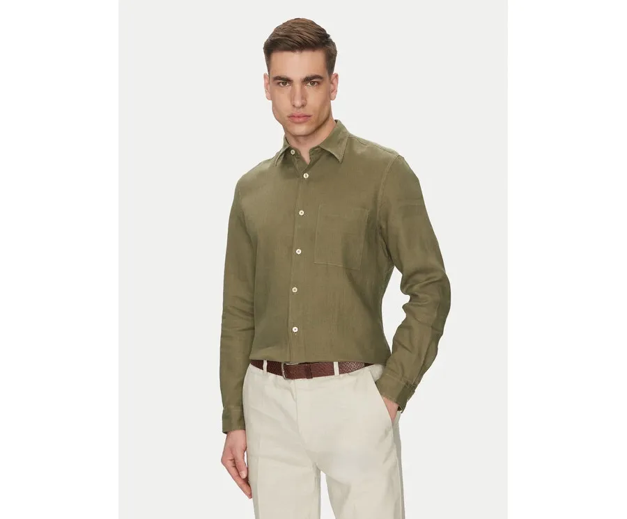 obrazek 1 Marc O'Polo Koszula 523 7428 42318 Zielony Regular Fit