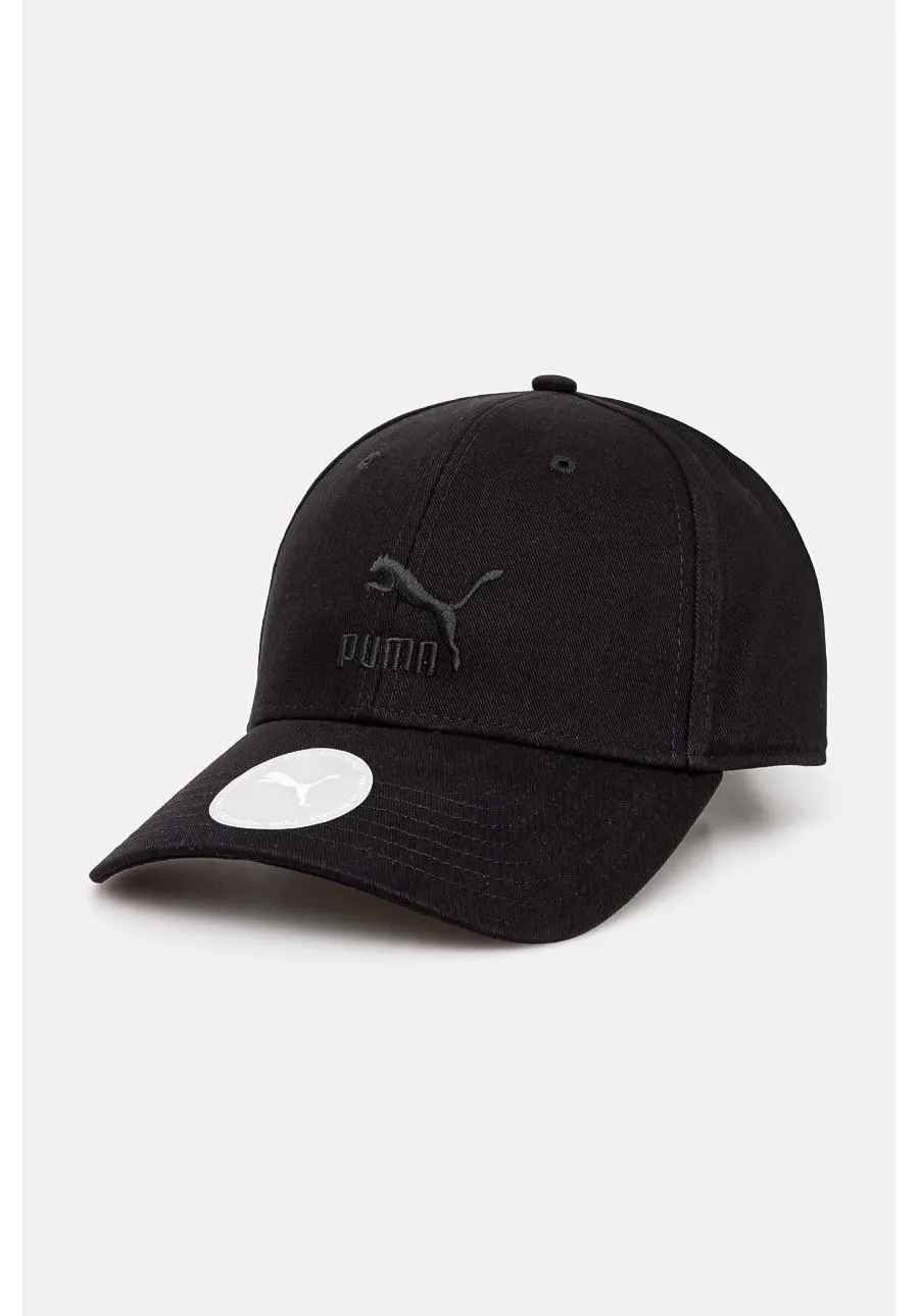 obrazek 1 Puma czapka z daszkiem bawełniana Classics BB Cap kolor czarny z aplikacją 025678