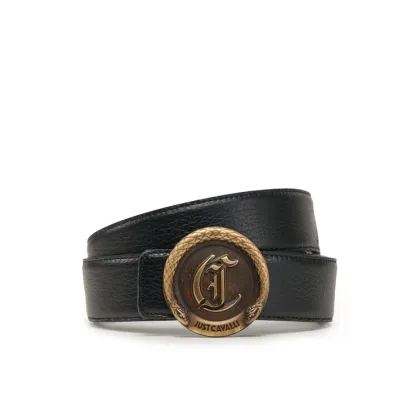 Zdjęcie Just Cavalli Pasek Damski 78QA6F60 ZP303 Czarny