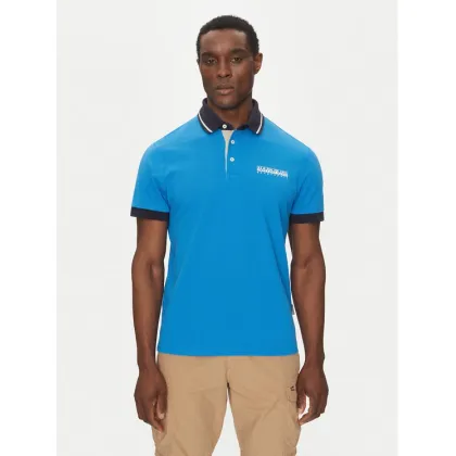 Zdjęcie Napapijri Polo E-Zeri NP0A4ID4 Niebieski Regular Fit