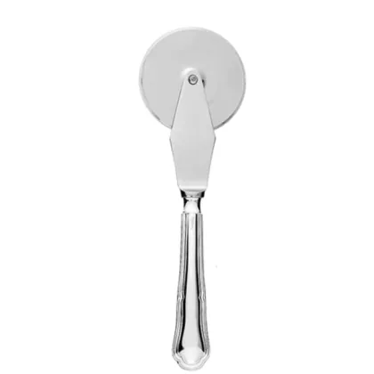 Zdjęcie Srebrny nóż do krojenia pizzy, próba 925, marka Schiavon