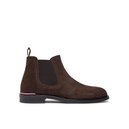 Zdjęcie Tommy Hilfiger Sztyblety Core Rwb Hilfiger Suede Chelsea FM0FM04757 Brązowy