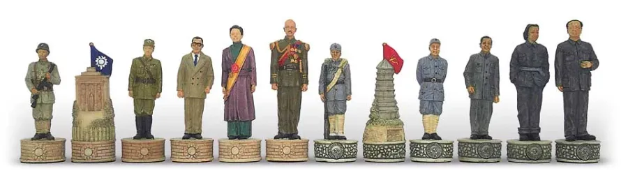 obrazek 1 Ręcznie wykonane szachy Mao Zedong