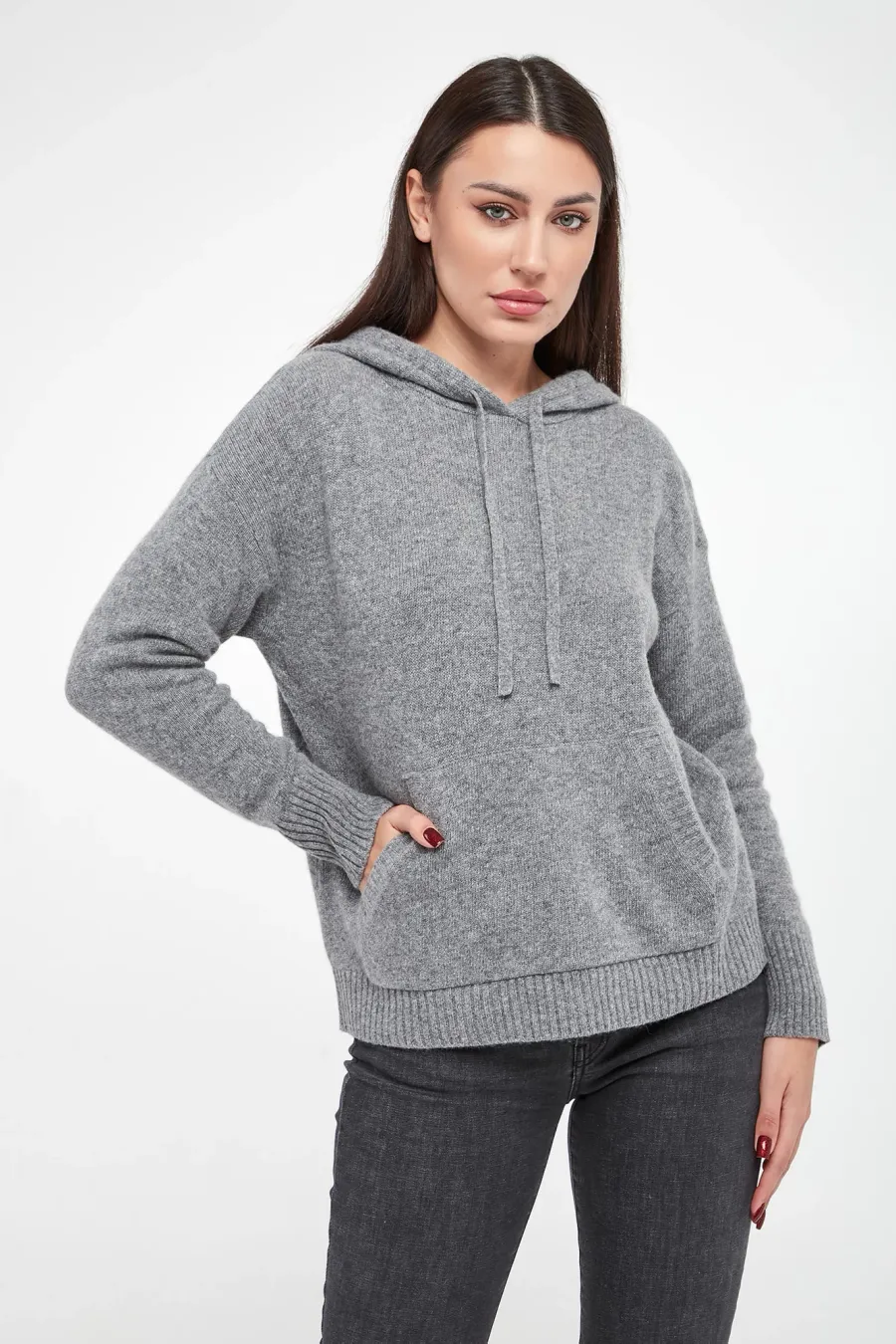 obrazek 1 Sweter damski z kapturem Scenico WEEKEND MAX MARA Weekend Max Mara
