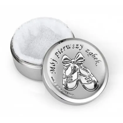 Zdjęcie Rewelacyjne Pudełeczko na pierwszy ząbek - Buciki 4cm