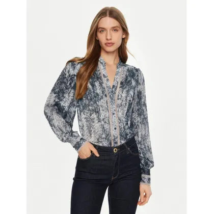 Zdjęcie Guess Bluzka W5RH16 WDW82 Niebieski Regular Fit