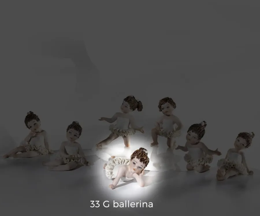 obrazek 1 Cudowna figura baletnicy z porcelany - Sibania