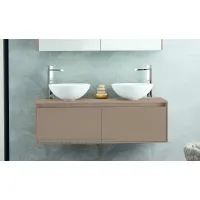 Picture An unusual washbasin for a modern bathroom - diameter 40 cm