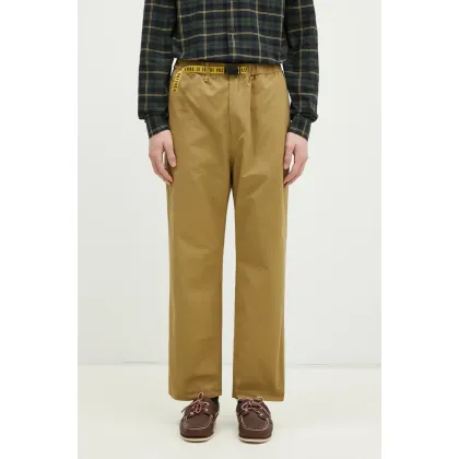 Zdjęcie Human Made spodnie Easy Pants męskie kolor zielony proste HM29PT015