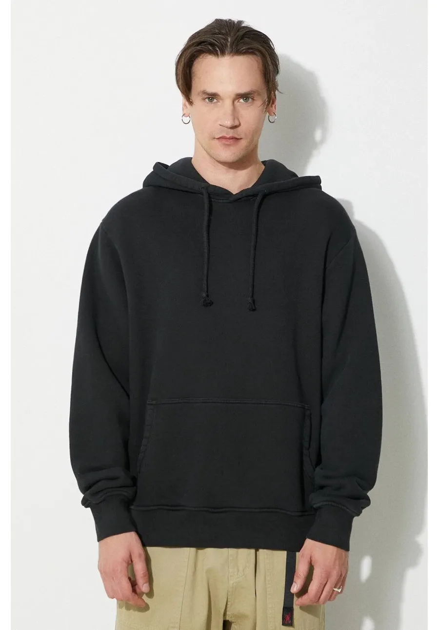 obrazek 1 424 bluza bawełniana Alias Hoodie męska kolor czarny z kapturem gładka FF4SMF01AP-JE375.999