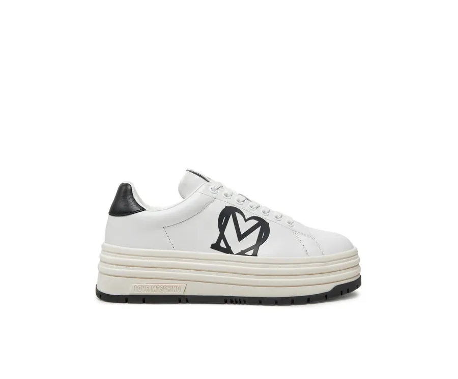 obrazek 1 LOVE MOSCHINO Sneakersy JA15096G1LIA110A Biały