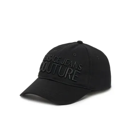 Zdjęcie Versace Jeans Couture Czapka z daszkiem 78VAZK32 Czarny