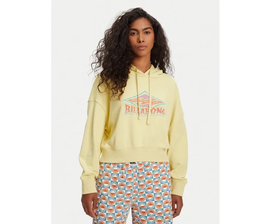 obrazek 1 Billabong Bluza All Time EBJFT00146 Żółty Boxy Fit