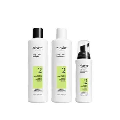 Zdjęcie Nioxin System 2 Scalp + Hair Thickening Kit 1 Zestaw do pielęgnacji włosów 1 szt.