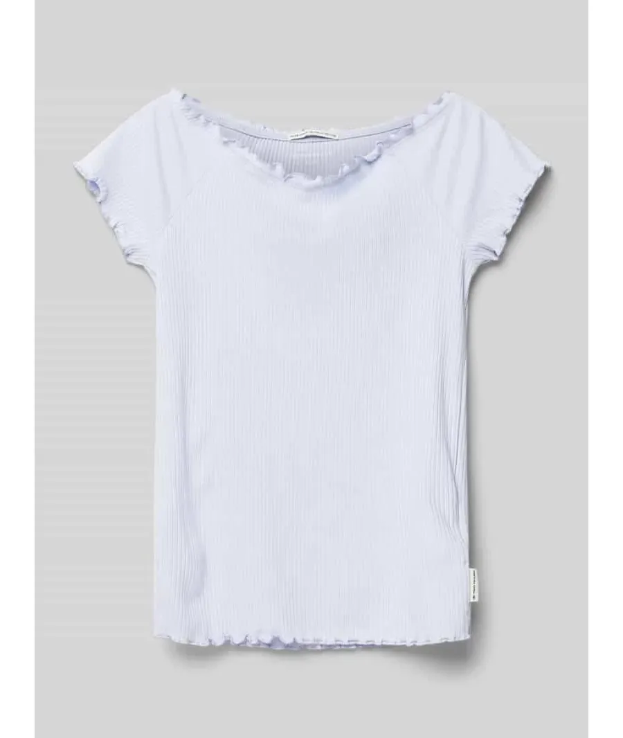 obrazek 1 T-shirt z fakturowanym wzorem