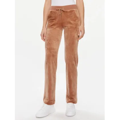 Zdjęcie Juicy Couture Spodnie dresowe Del Ray JCAP180G Brązowy Regular Fit
