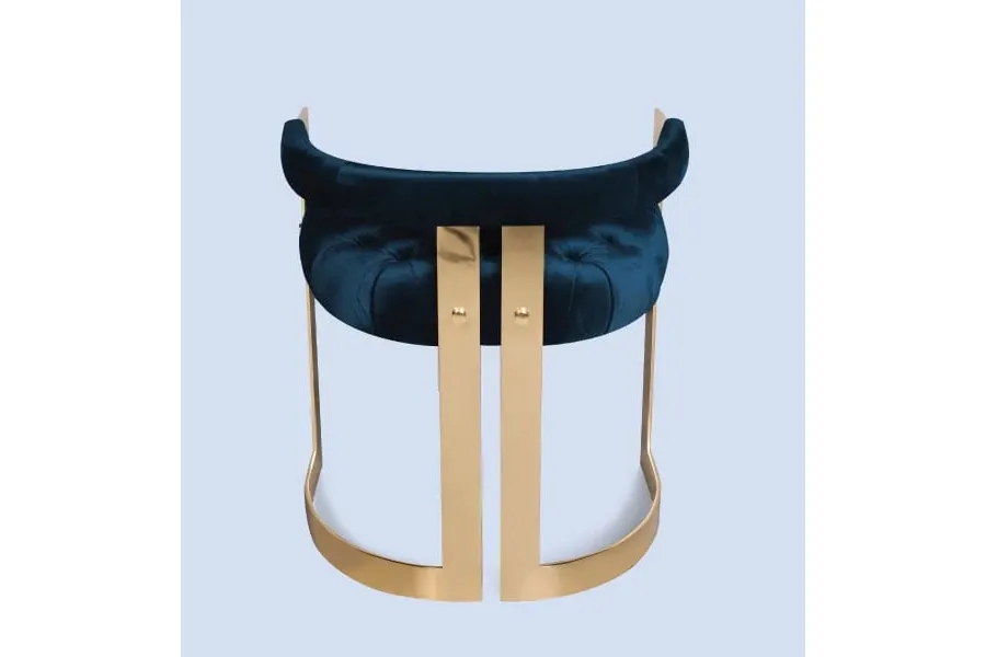 picture 4 Elite chair - nickel plated brass structure - Ottiu