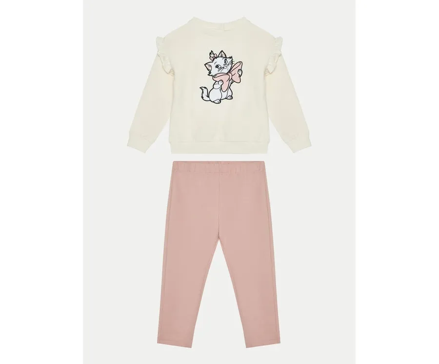 obrazek 1 OVS Komplet bluza i legginsy 2130762 Beżowy Regular Fit