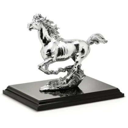 Picture Elegant statuette with a horse