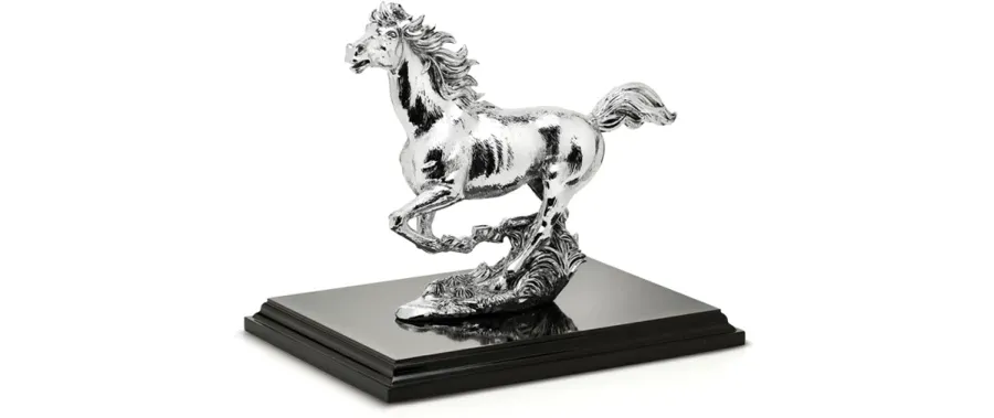 obrazek 1 Elegancka statuetka z koniem