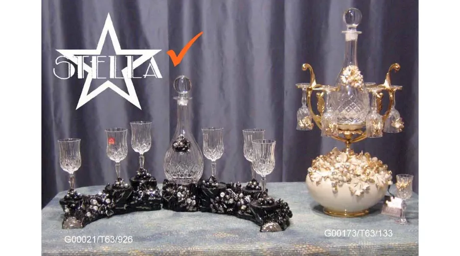 obrazek 1 Zjawiskowy ceramiczny komplet do nalewki