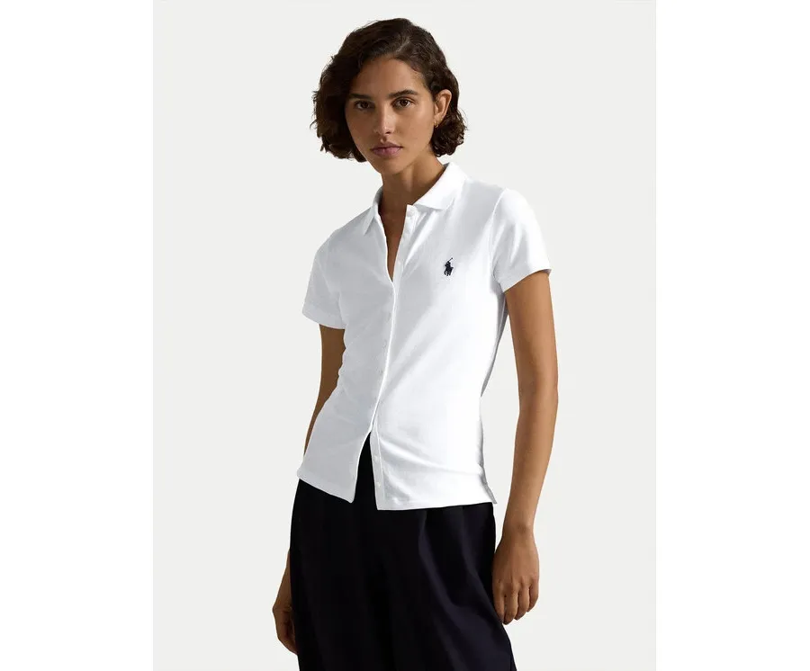 obrazek 1 Polo Ralph Lauren Koszula 211939272002 Biały Slim Fit
