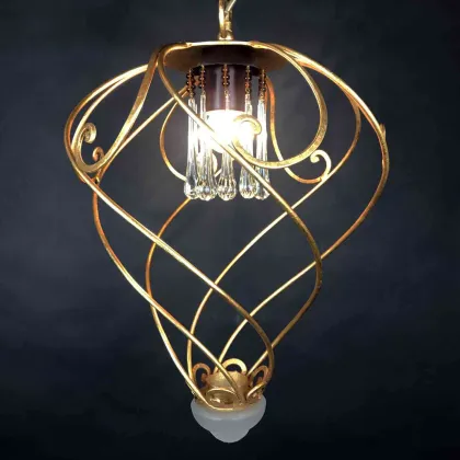 Zdjęcie Stylowy żyrandol od manufaktury firmy Banci we Florencji