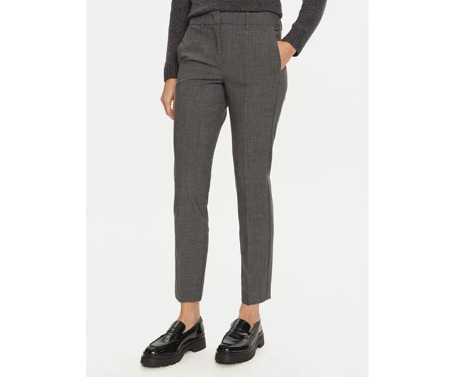 obrazek 1 Marella Spodnie materiałowe Gerona 2423136052 Szary Straight Fit