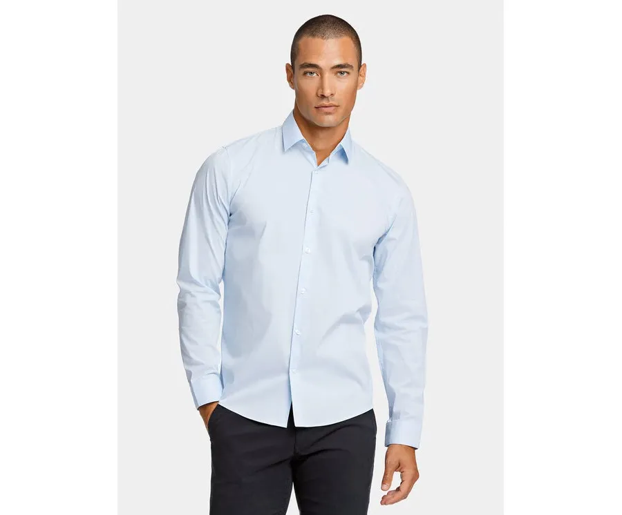 obrazek 1 Lindbergh Koszula 30-203172 Błękitny Slim Fit