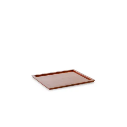 Picture A unique C'est la vie tray made of mahogany