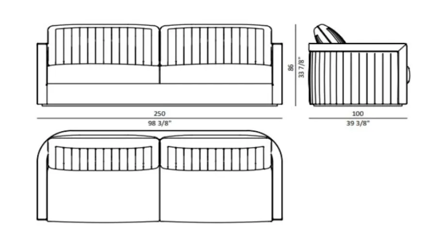 obrazek 4 Prestiżowa sofa Drummond do salonu