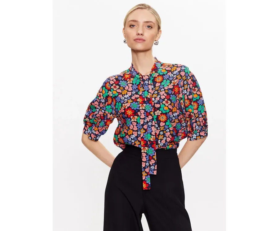 obrazek 1 Seidensticker Bluzka 60.134672 Kolorowy Regular Fit
