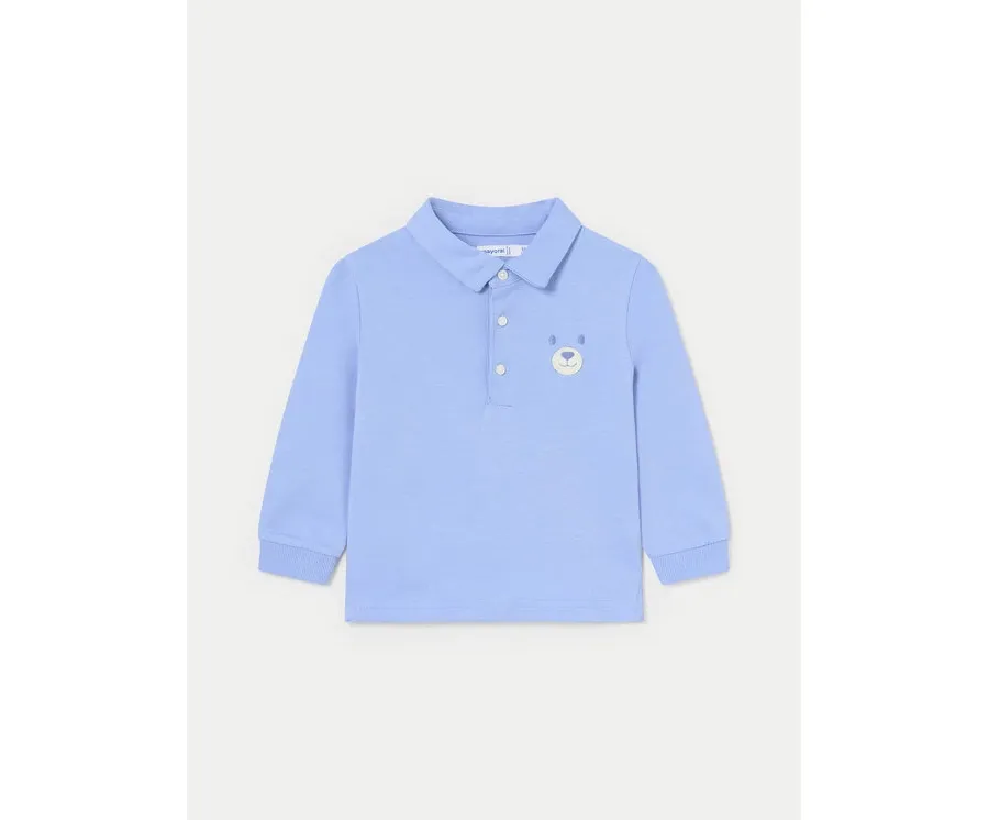 obrazek 1 Mayoral Polo 2184 Błękitny Regular Fit