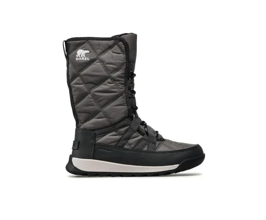 obrazek 1 Sorel Śniegowce Whitney II Tall Lace Wp NL3824 Szary