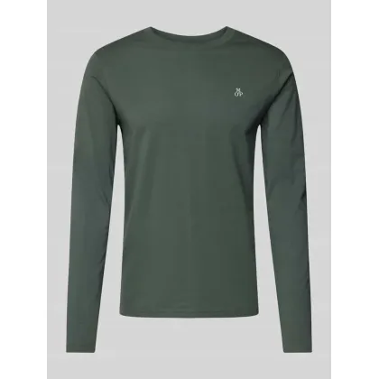 Zdjęcie Bluzka z długim rękawem z bawełny z nadrukiem z logo