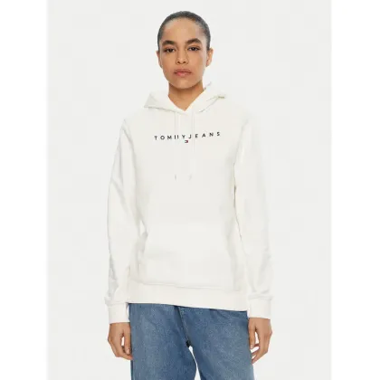 Zdjęcie Tommy Jeans Bluza Linear DW0DW17324 Biały Regular Fit