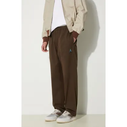 Zdjęcie ICECREAM spodnie bawełniane Skate Pant kolor brązowy proste ICC003