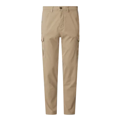 Zdjęcie Spodnie cargo o kroju slim tapered fit z dodatkiem streczu
