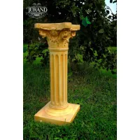 Zdjęcie Piękna ogrodowa mała koryncka kolumna