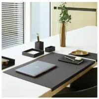 Picture Adamantis desk pad in anthracite color