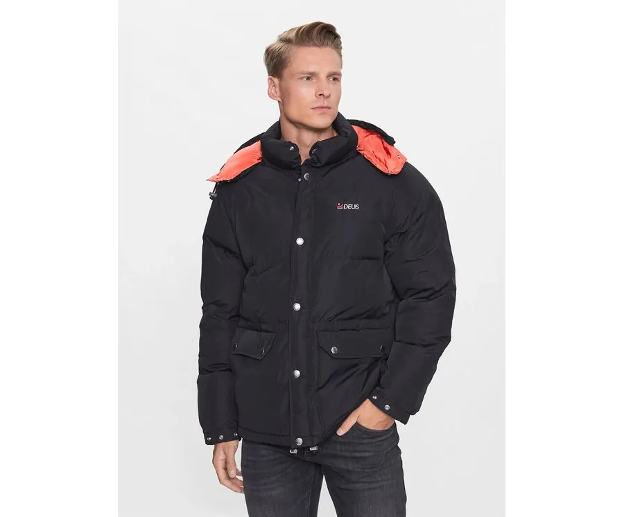 obrazek 1 Deus Ex Machina Kurtka zimowa Summit DMF226317 Czarny Regular Fit