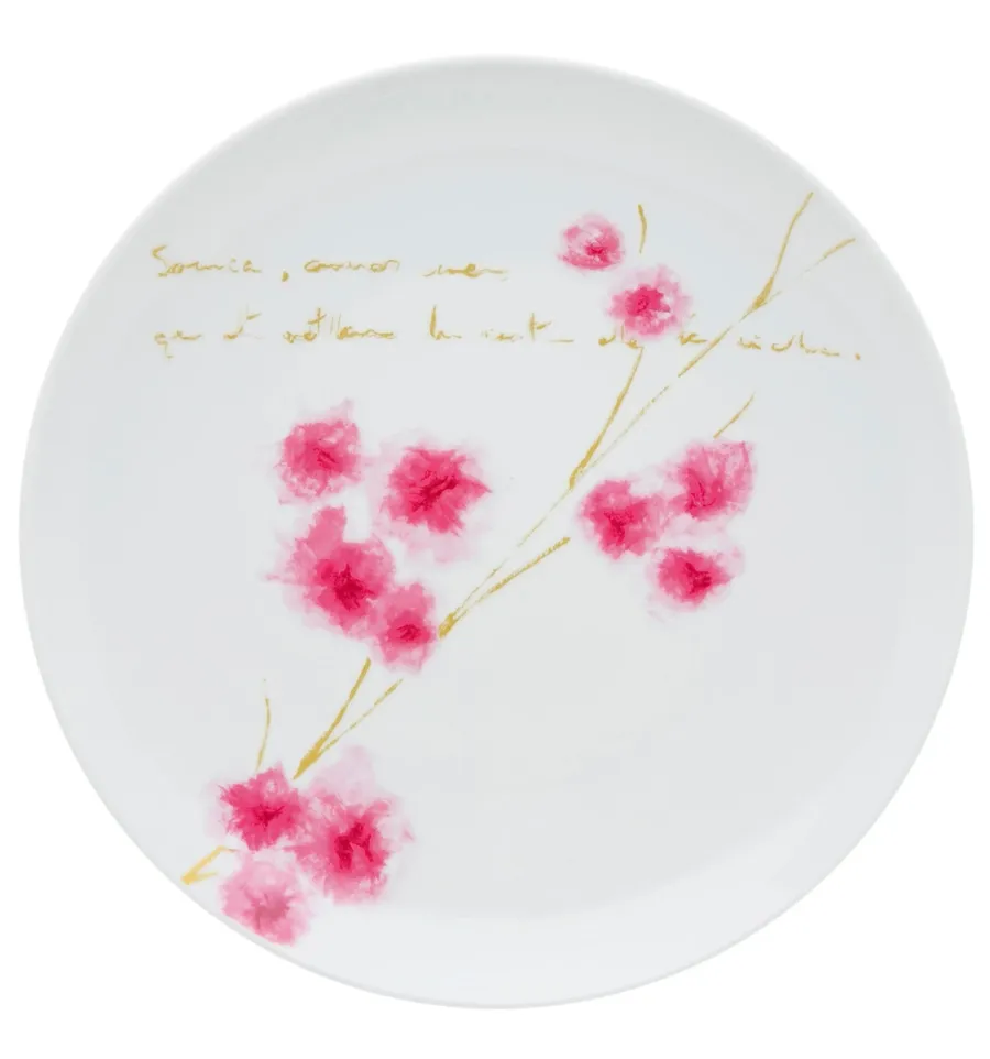 picture 3 A large white and pink 70-element dinner set from the Arigato collection inspired by oriental motives - Vista Alegre