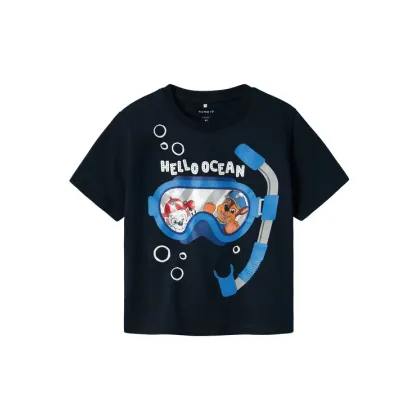 Zdjęcie NAME IT T-Shirt Morish 13240711 Granatowy Standard Fit