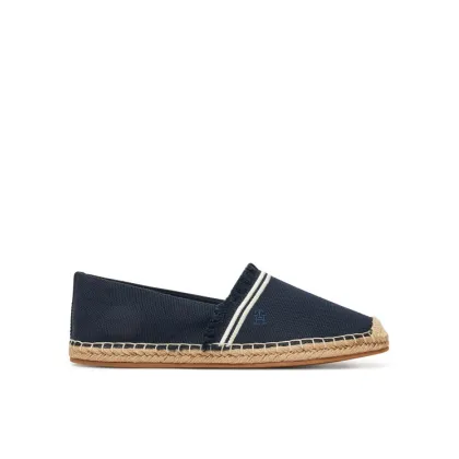 Zdjęcie Tommy Hilfiger Espadryle Fringe Canvas Closed Espadrille FW0FW08881 Granatowy