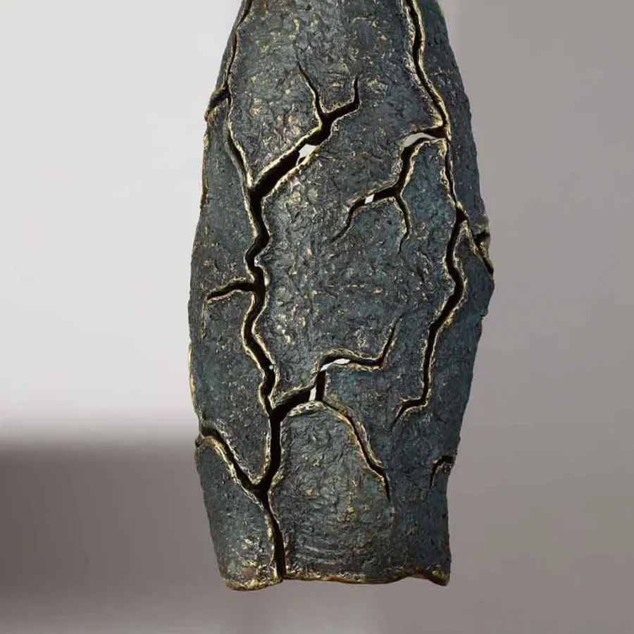 obrazek 3 Rzeźbiarska lampa mosiężna do oświetlenia domu