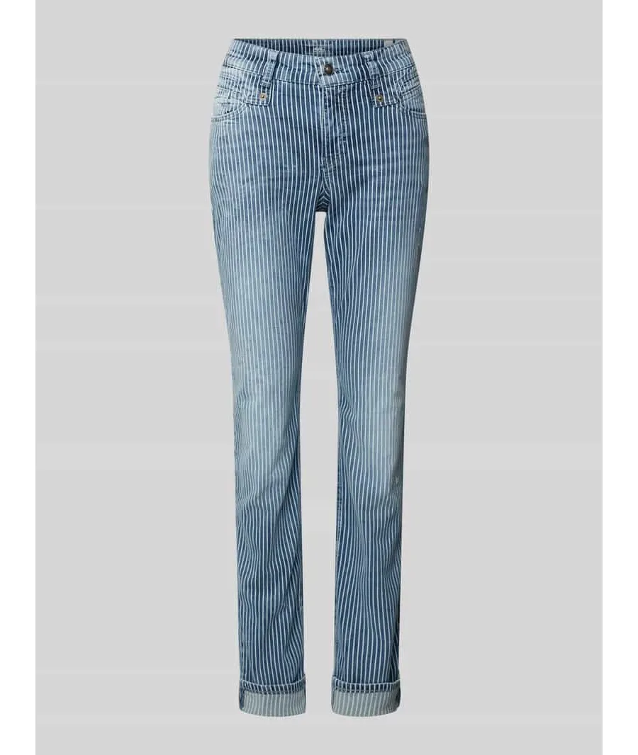 obrazek 1 Jeansy o kroju slim fit z wpuszczanymi kieszeniami