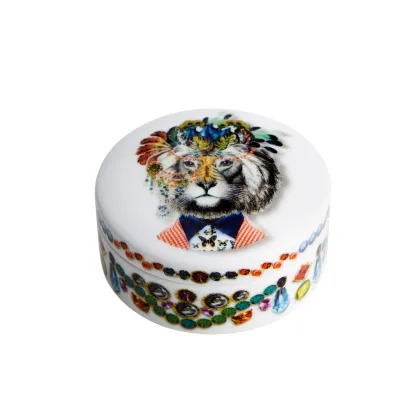 Picture Stylish small round container Jungle King - Vista Alegre