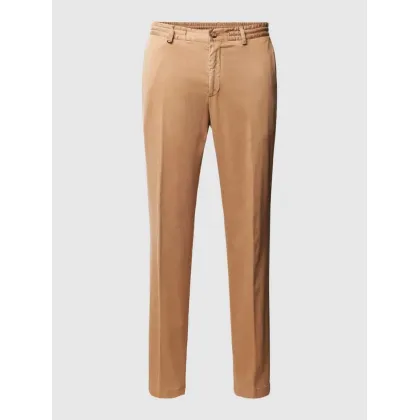 Zdjęcie Chinosy o kroju slim fit z wpuszczanymi kieszeniami w stylu francuskim